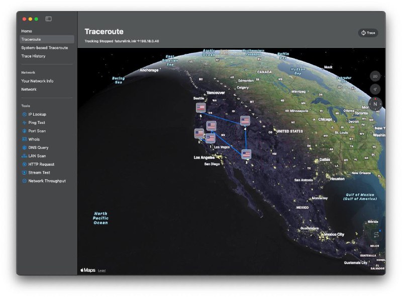 📢TracerouteX for Mac 💻 1.0.0 可供測試✅